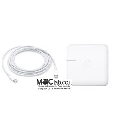 מטען למקבוק החדש טאץ בר MacBook Pro 15" with Touch Bar 87W PD type-c power charger adapter A1719