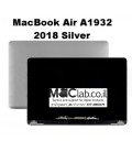 קיט מסך להחלפה מקבוק אייר החדש 2018 - Macbook A1932 Laptop full lcd assembly silver full lcd assembly 