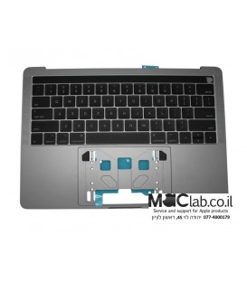 תושבת עליונה כולל מקלדת למקבוק פרו MacBook Pro 13" Retina A1706 touch bar keyboard